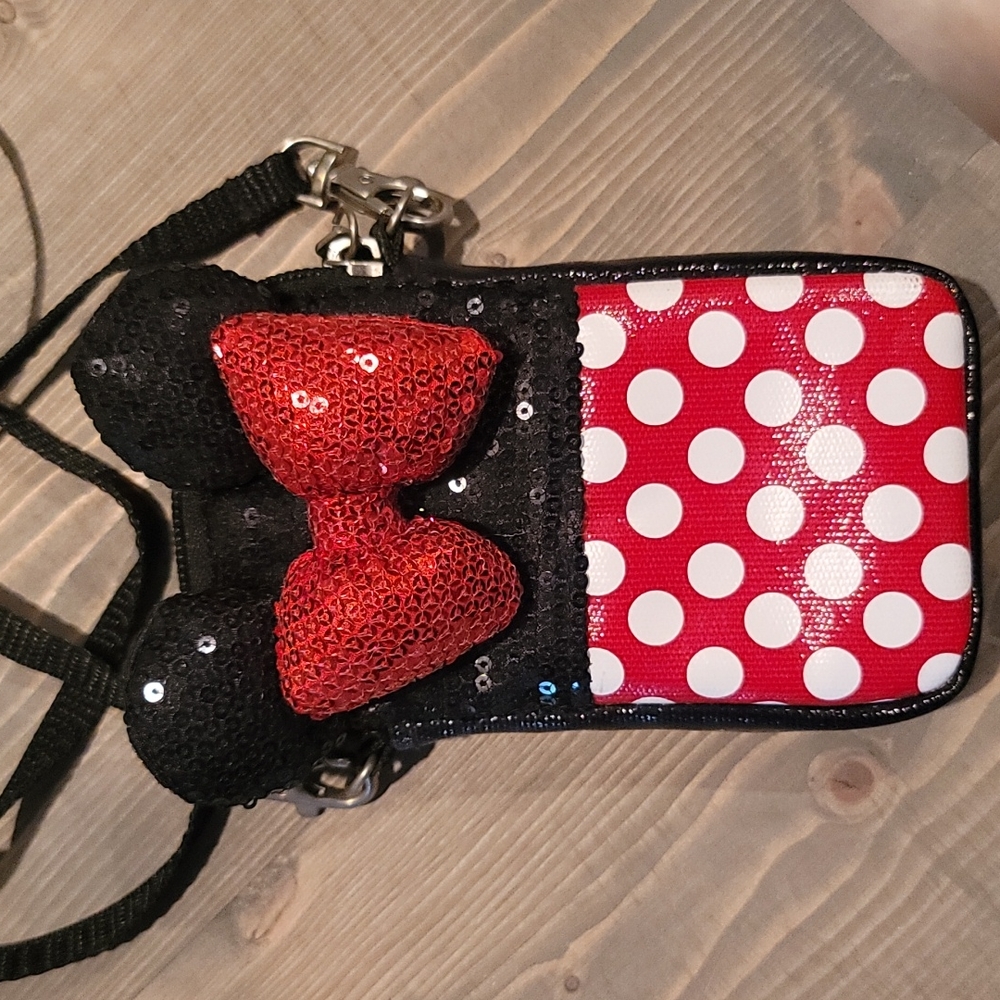 Disney parks Minnie Mouse mini crossbody